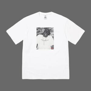 Supreme Jordan Biggie Tee FW24 White Size XL NWT